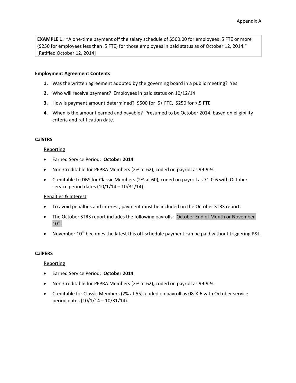 Employment Agreement Contents