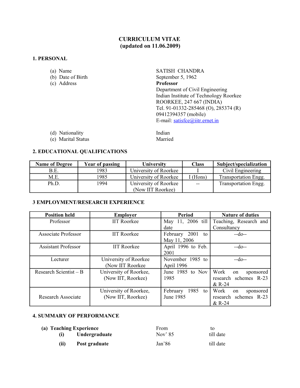 Curriculum Vitae s230