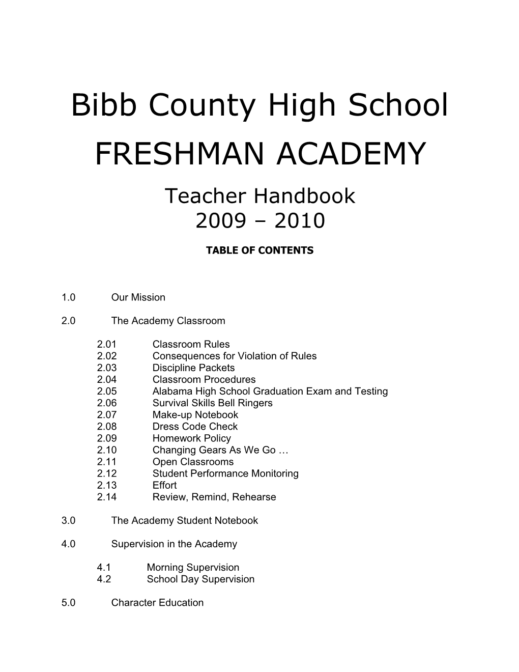 Bibb County High School