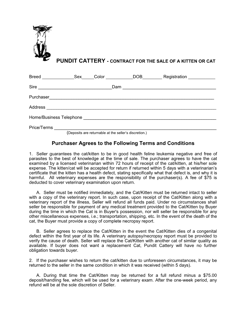 Legal Sales Contract