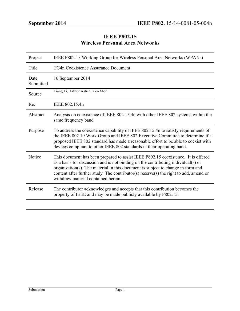 Wireless Personal Area Networks s26