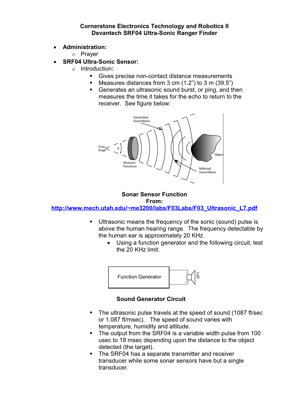 Electronics and Robotics II s1