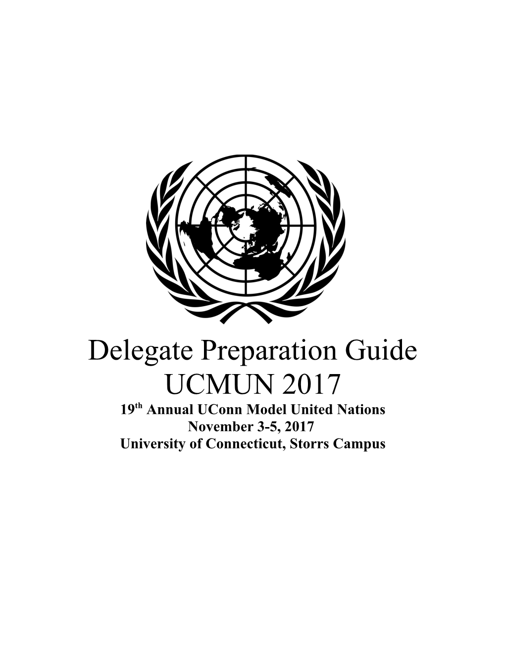 The 2017 University of Connecticut Model United Nations Conference