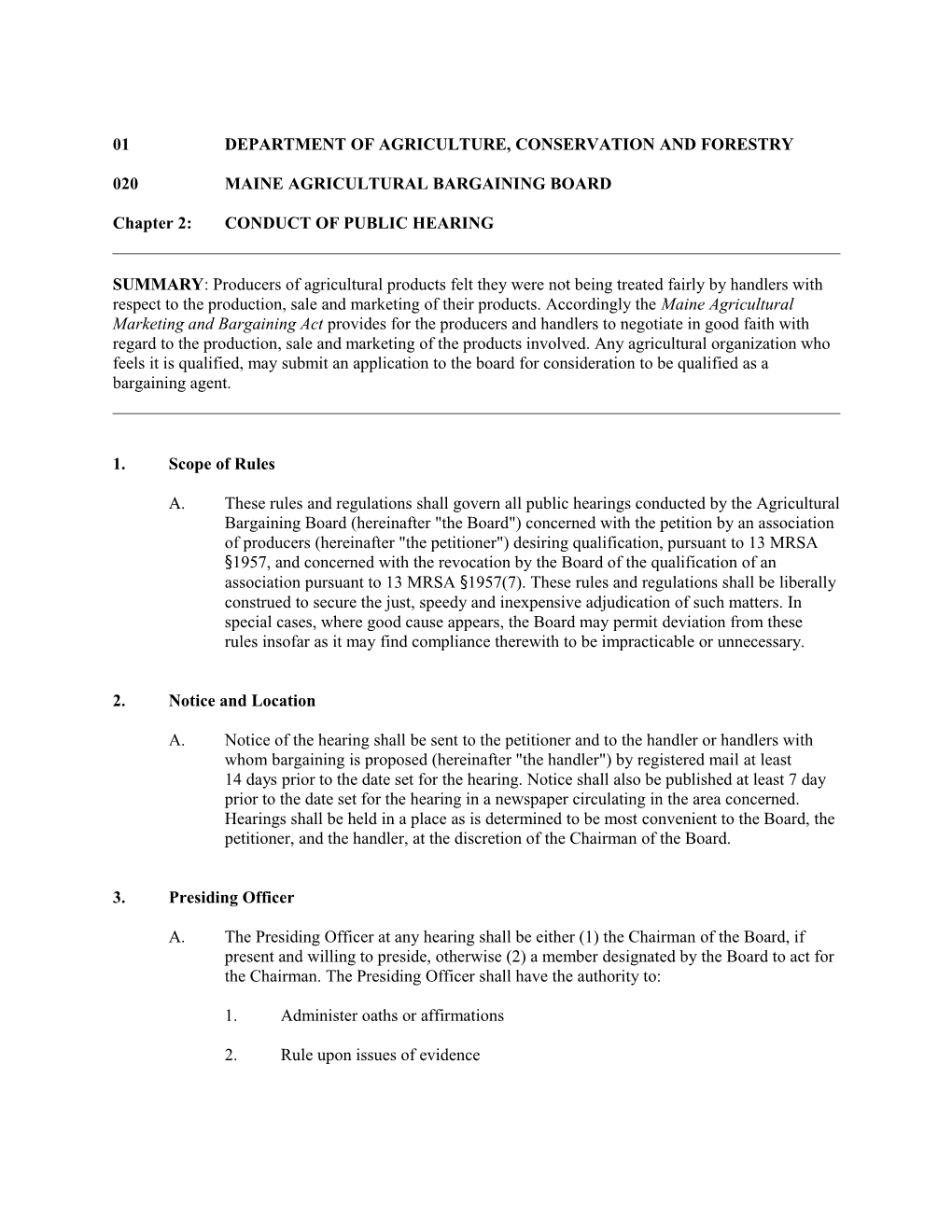 01 Department of Agriculture, Conservation and Forestry s4