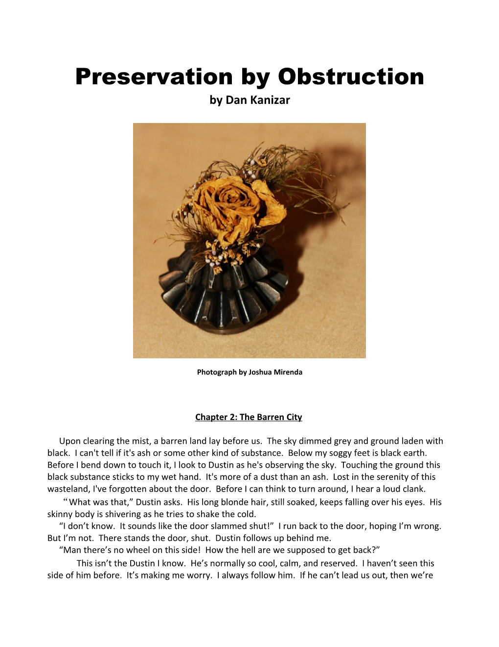 Preservation by Obstruction