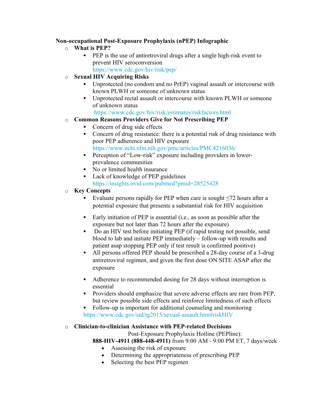 Non-Occupational Post-Exposure Prophylaxis (Npep) Infographic