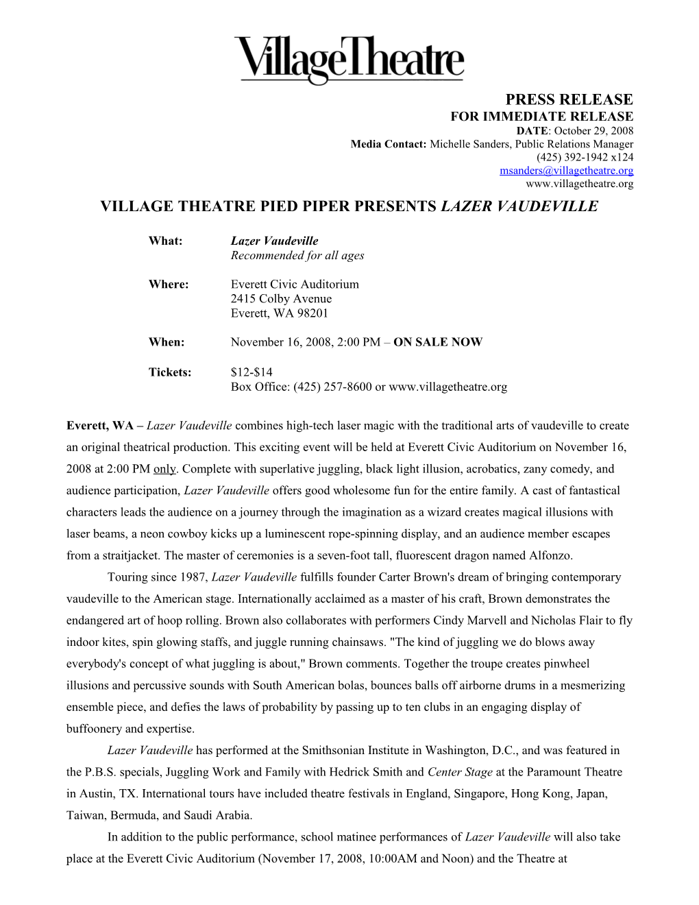 FOR IMMEDIATE RELEASE: March 22, 2002 s1