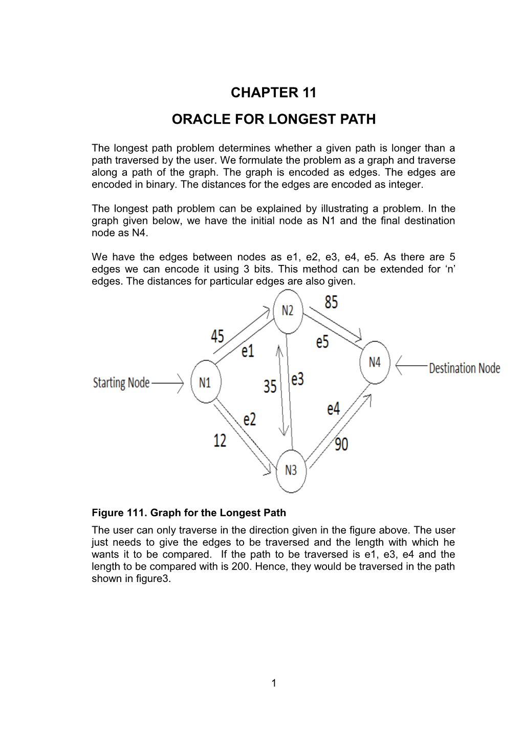 Oracle for Longest Path