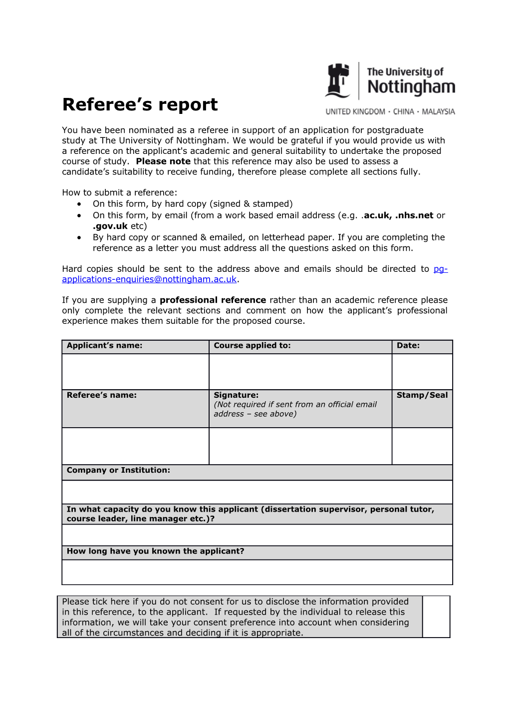 Referee S Report