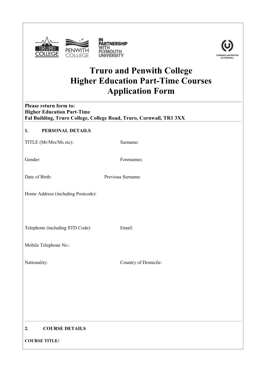 Truro and Penwith College