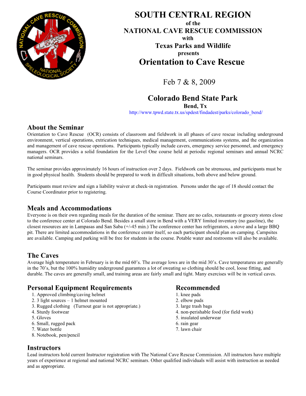 National Cave Rescue Commission