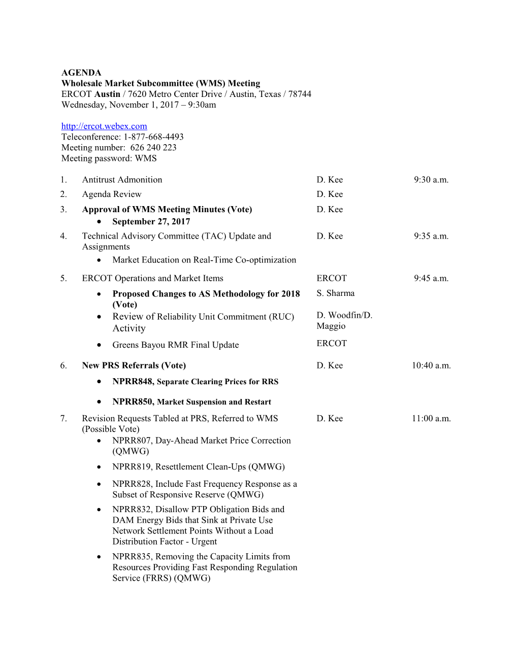 Function of Working Groups and Task Forces s1