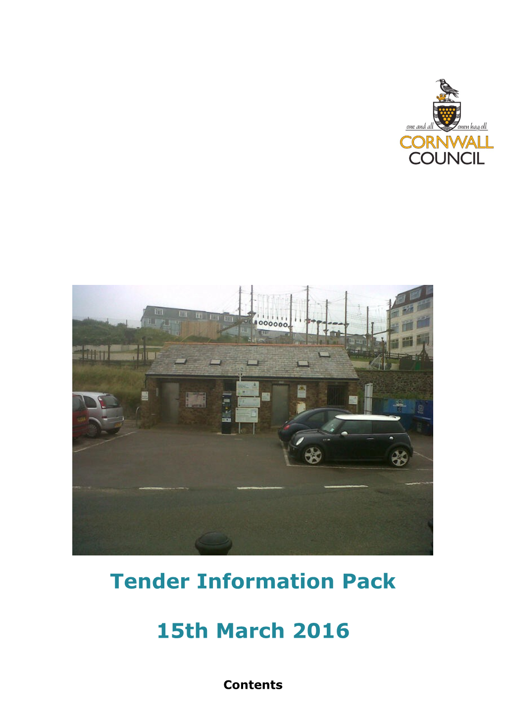 Tender Information Pack