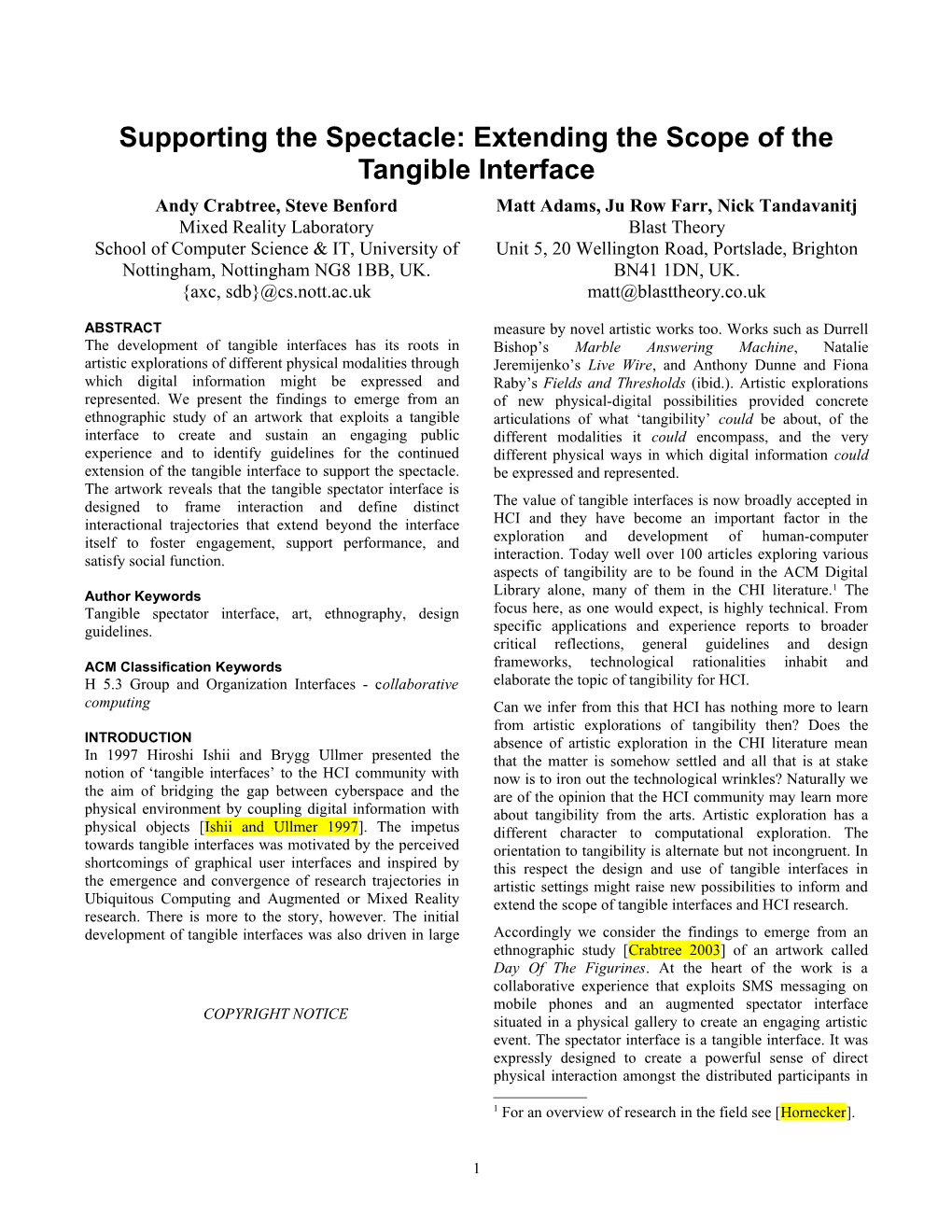 SIGCHI Conference Paper Format s4