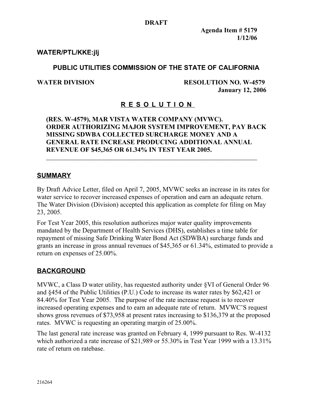 Public Utilities Commission of the State of California s82