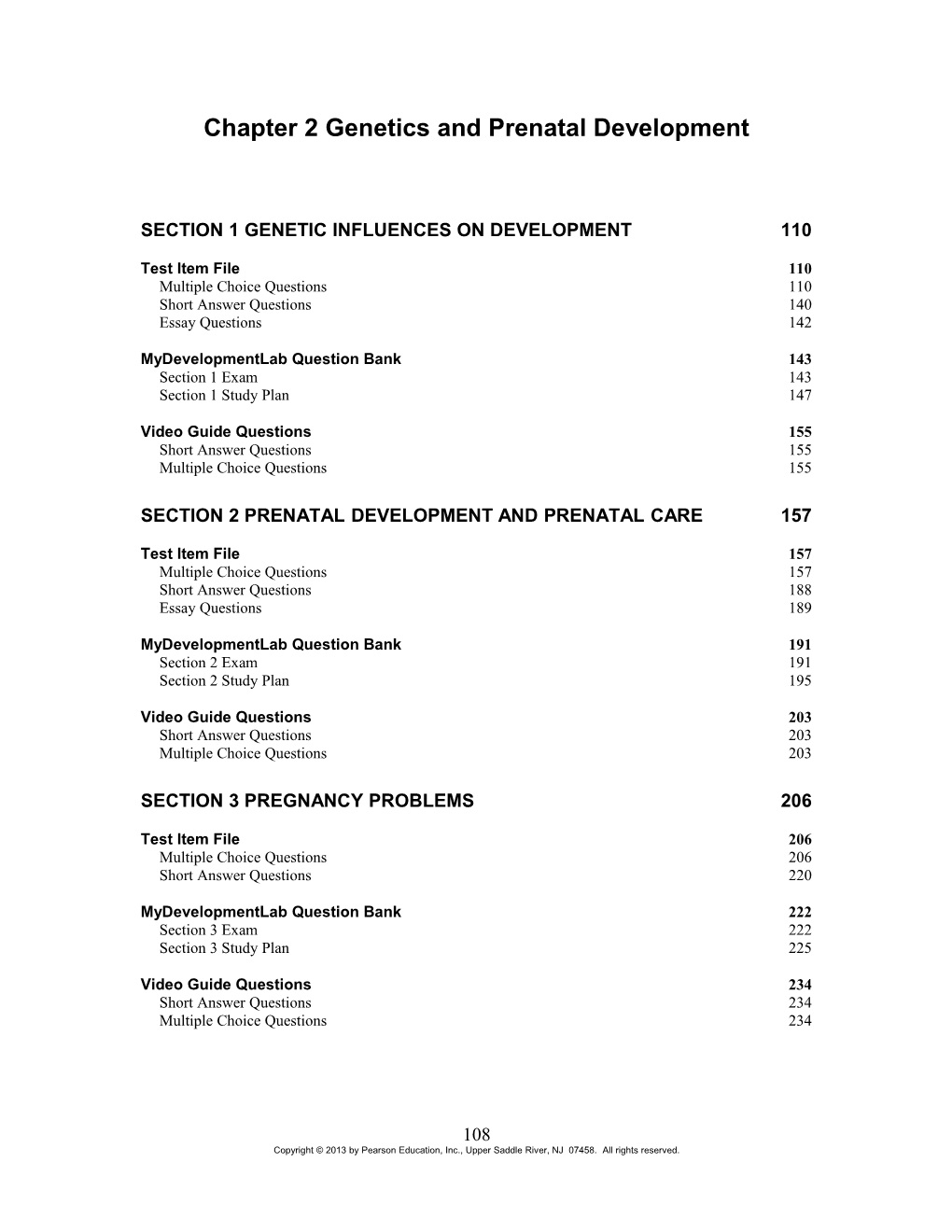 Chapter 2 Genetics and Prenatal Development