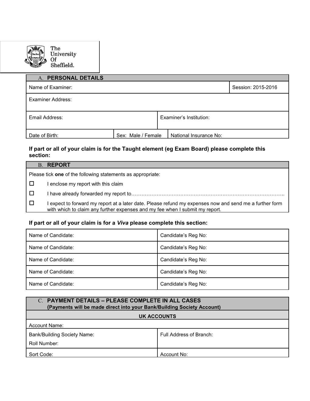 If Part Or All of Your Claim Is for Aviva Please Complete This Section