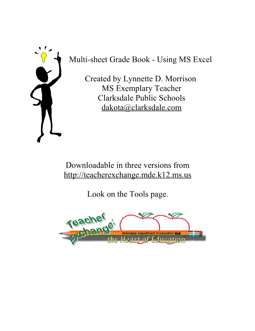 How to Merge Grade Book in Excel with a Progress Report Listing Only the Average