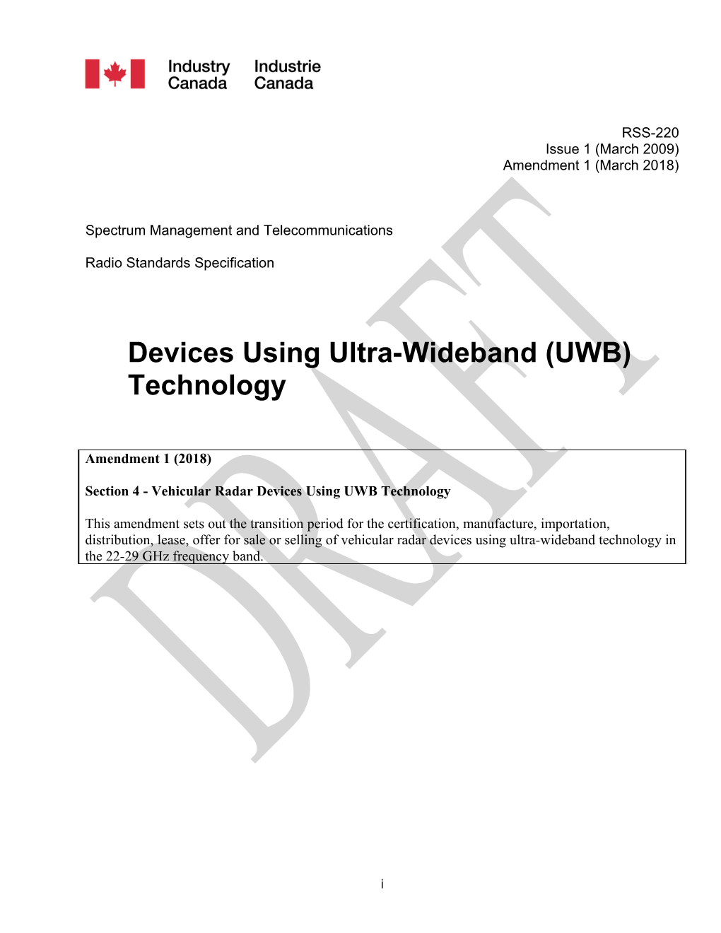 Spectrum Management and Telecommunications