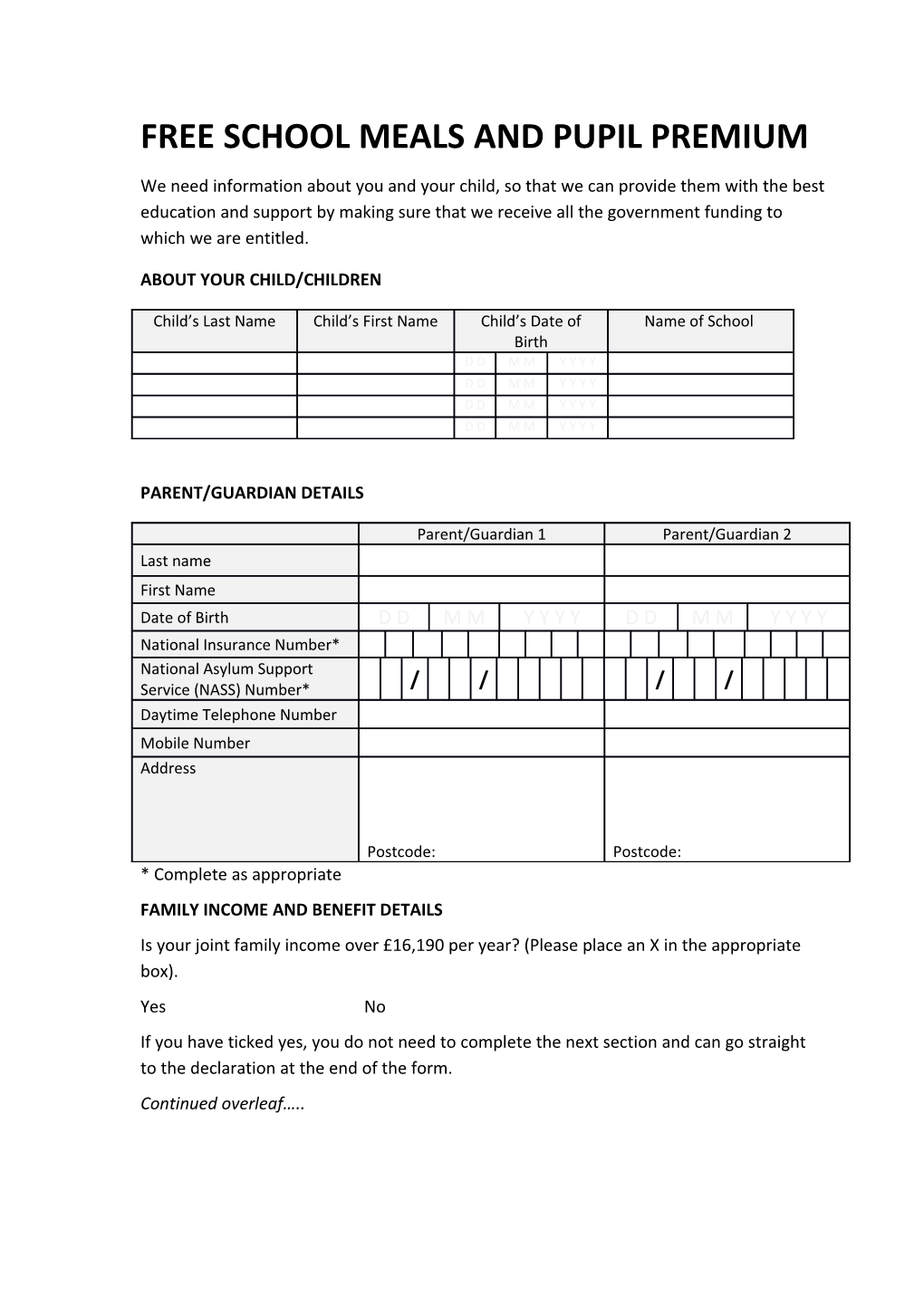 FSM Registration Form s2