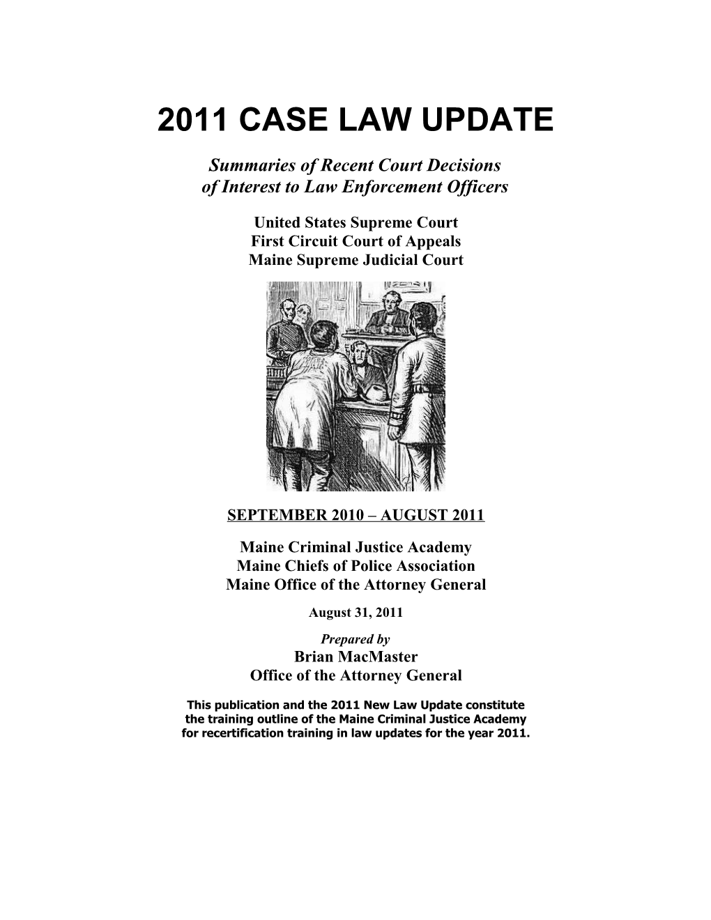 2005 Case Law Update