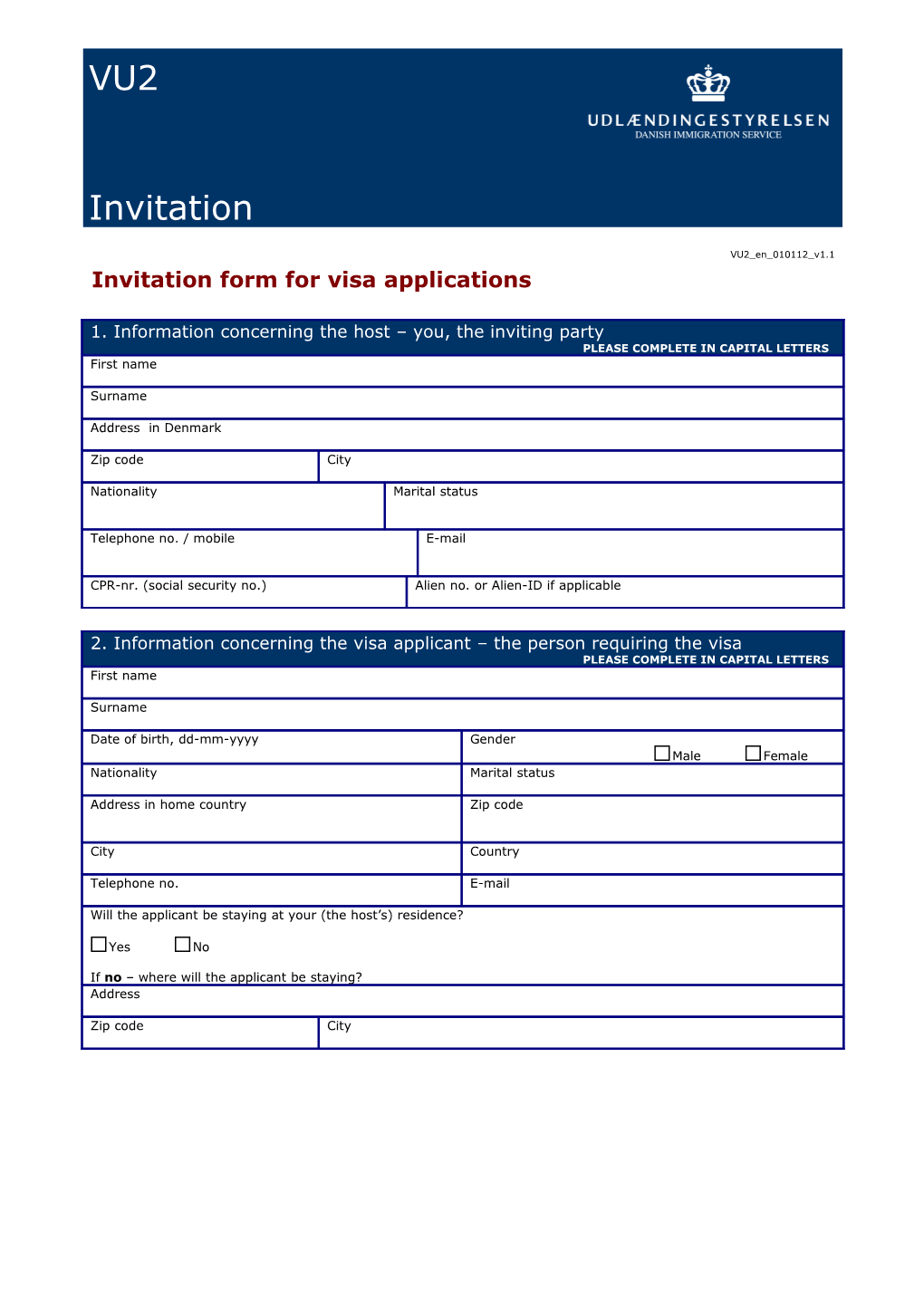 Fine Or Imprisonment of up to Two Years