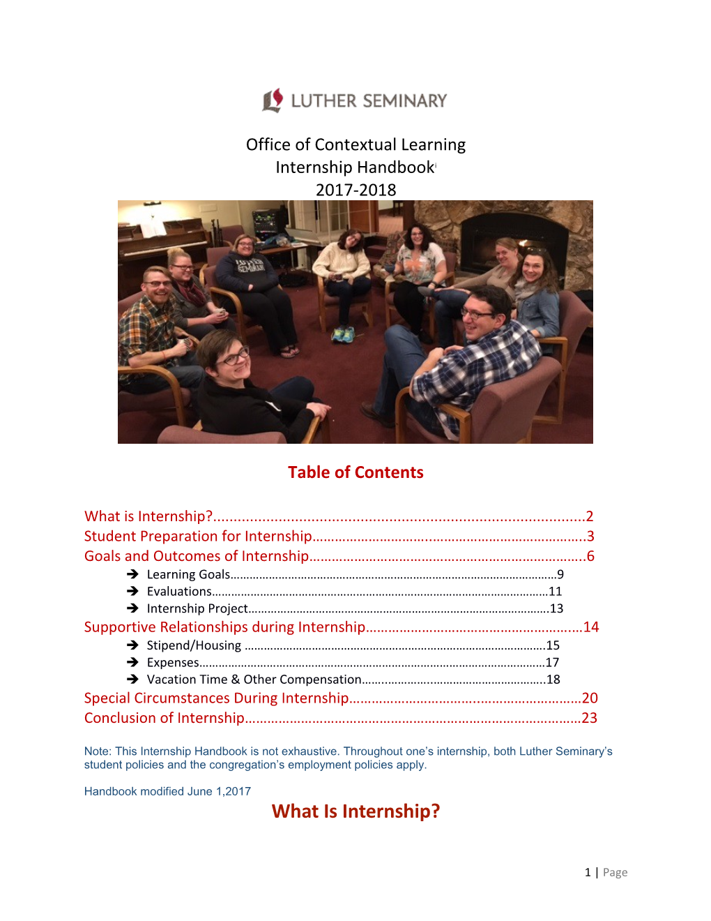 Office of Contextual Learning