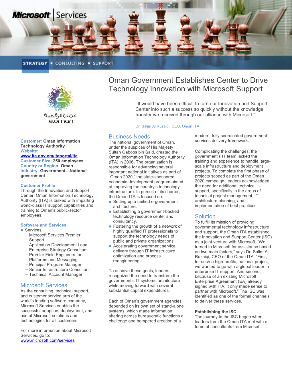 N Setting up a Unified E-Government Architecture