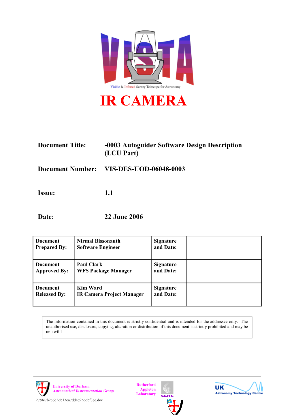 0003 Autoguider Software Design Description (LCU Part)