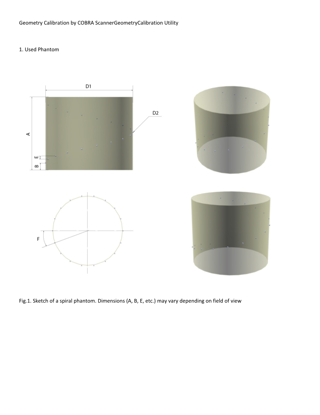 Geometry Calibration by COBRA Scannergeometrycalibration Utility