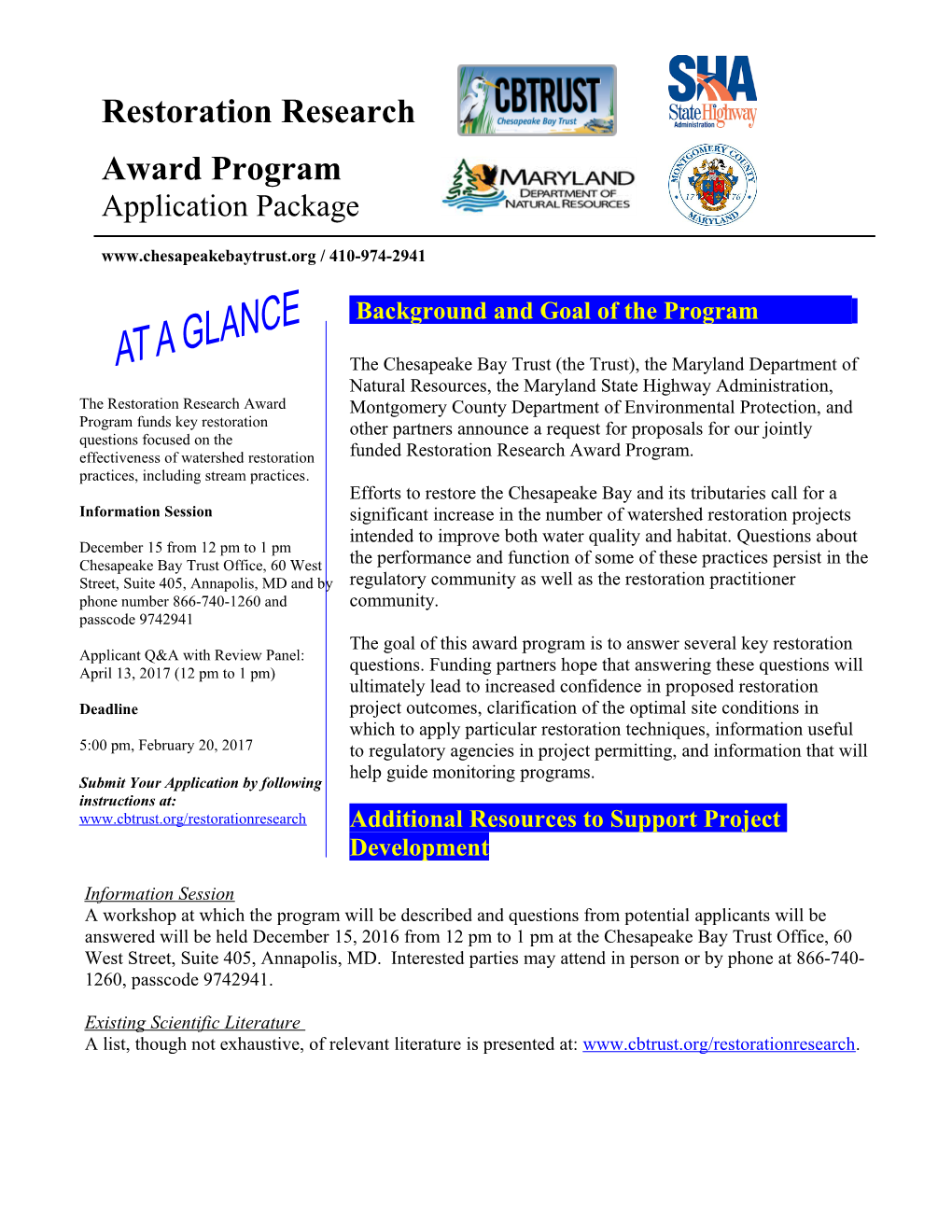 2014 Pioneer Grants Program Application Package Page 5