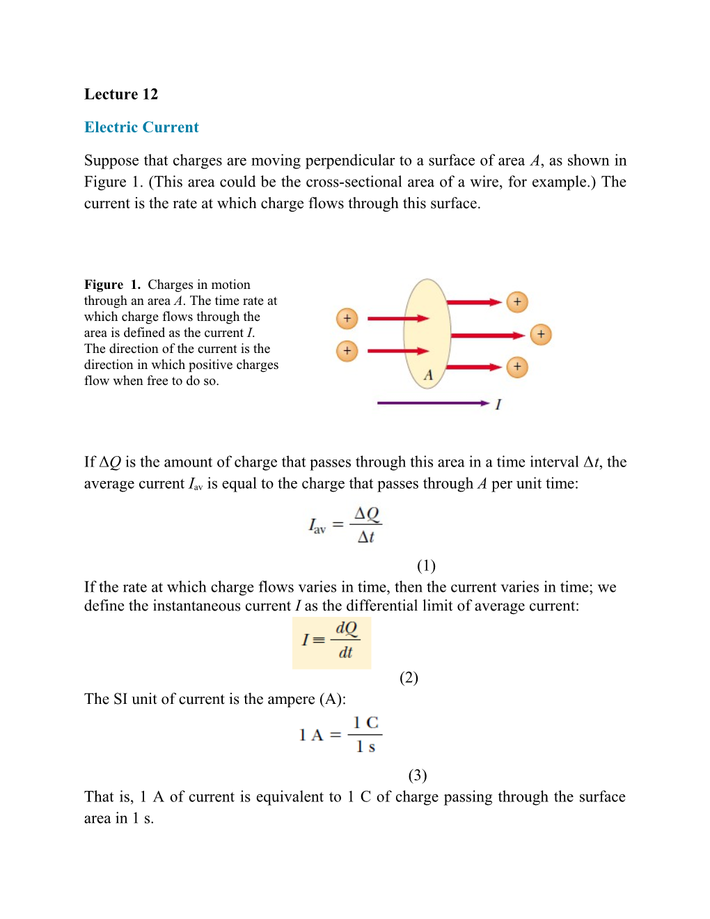 Electric Current s1