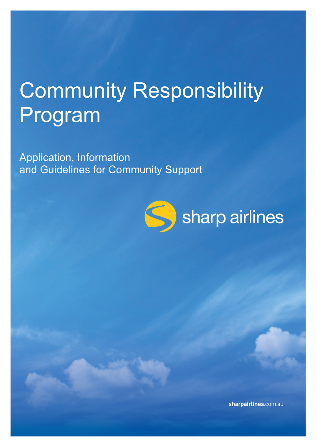 Community Responsibilityprogram