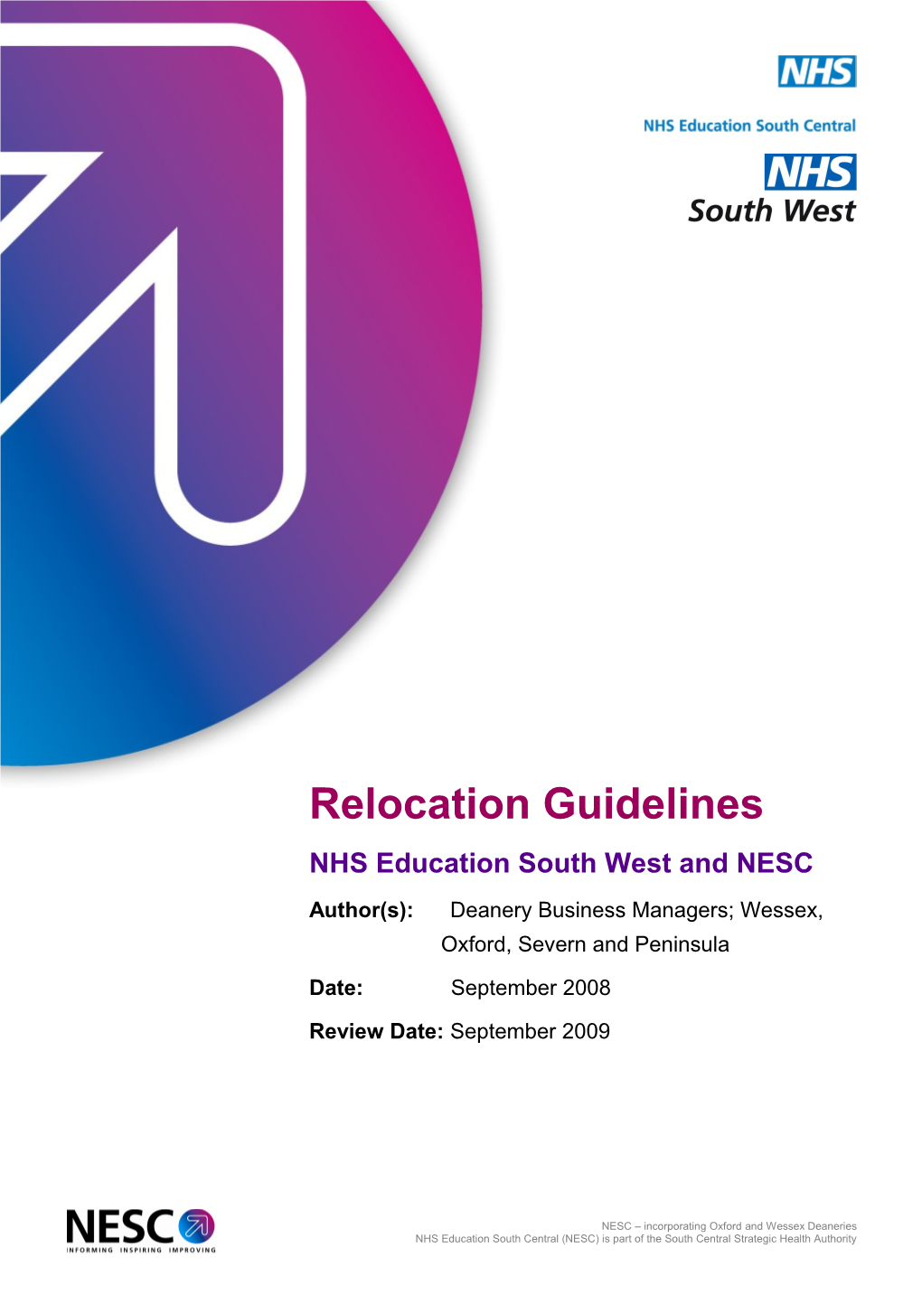 Nhs Education South West and Nhs Education South Central