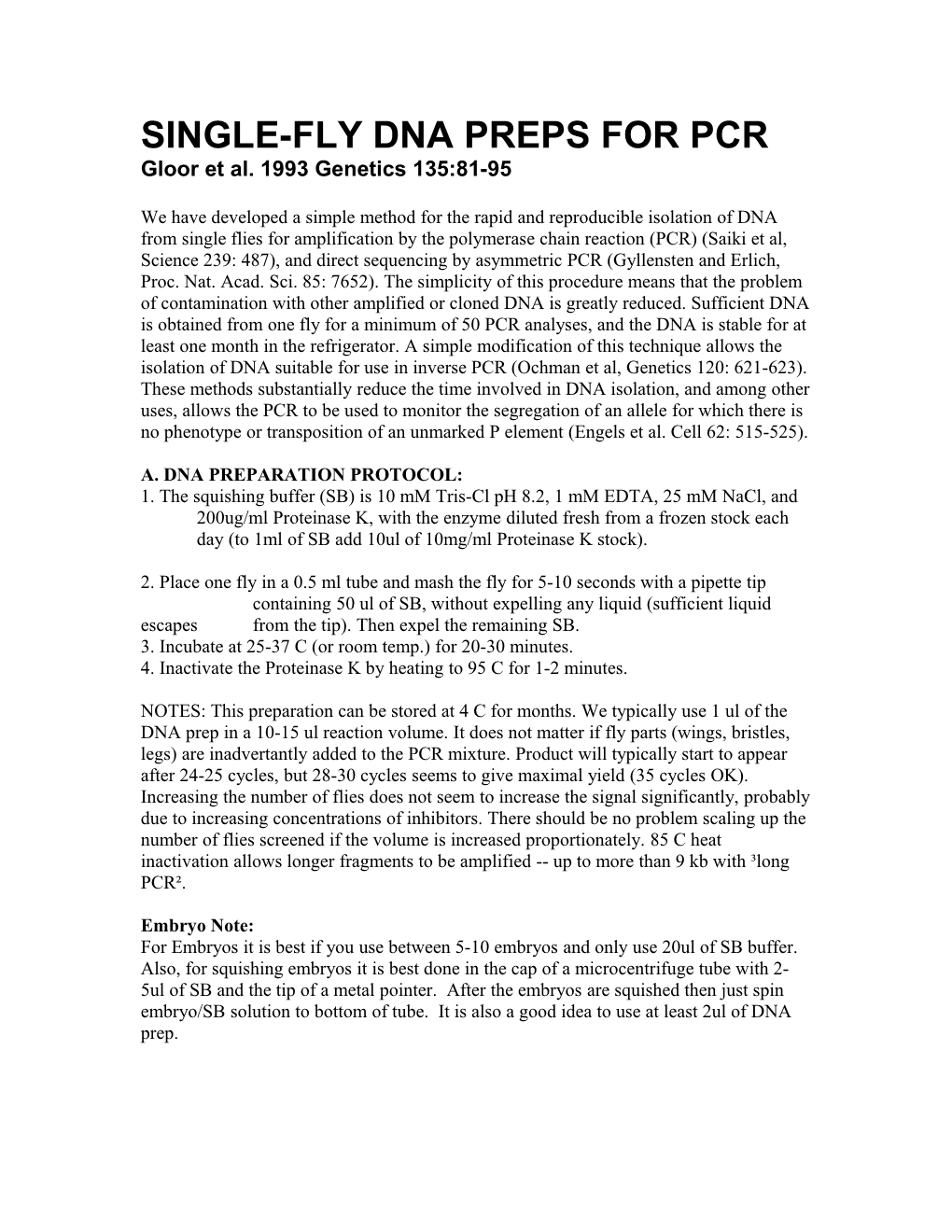 CEQ 2000 Sequencing Protocol