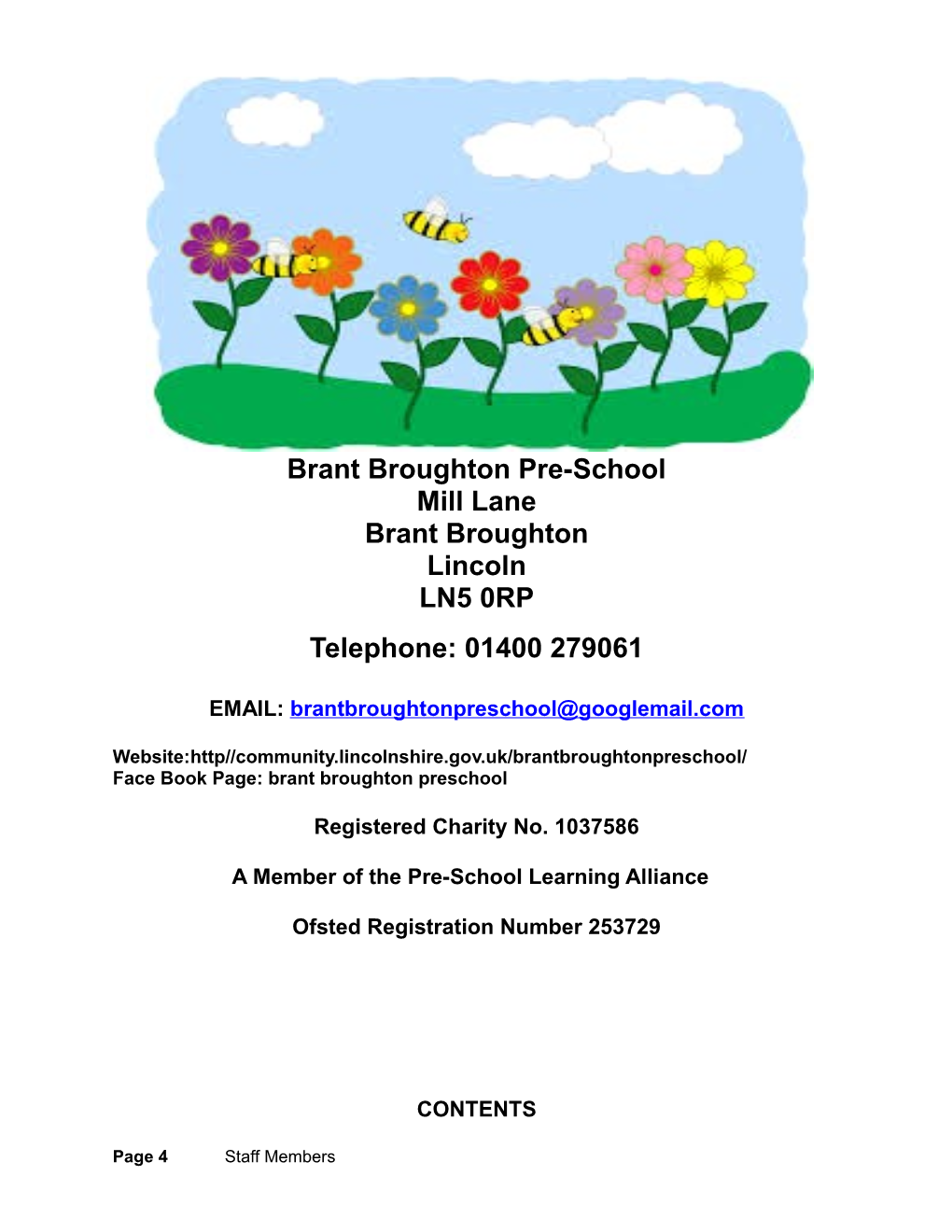 Brant Broughton Pre-School