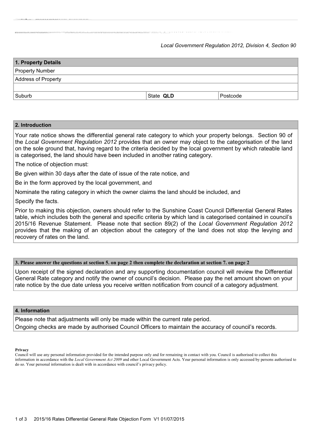 Local Government Regulation 2012, Division4, Section 90