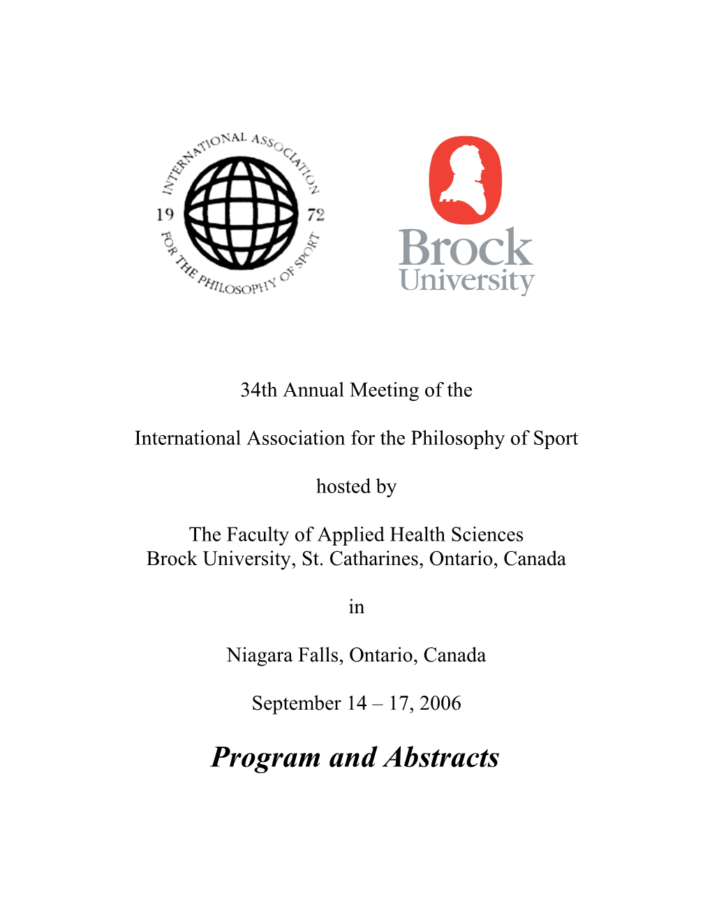 International Association for the Philosophy of Sport