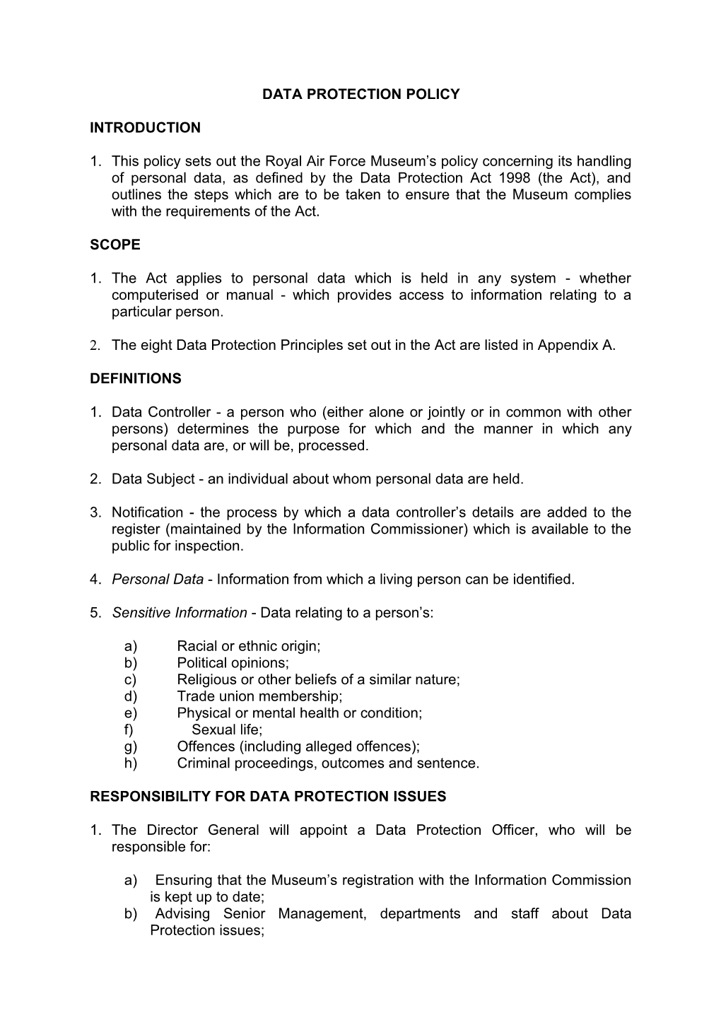Data Protection Policy s1