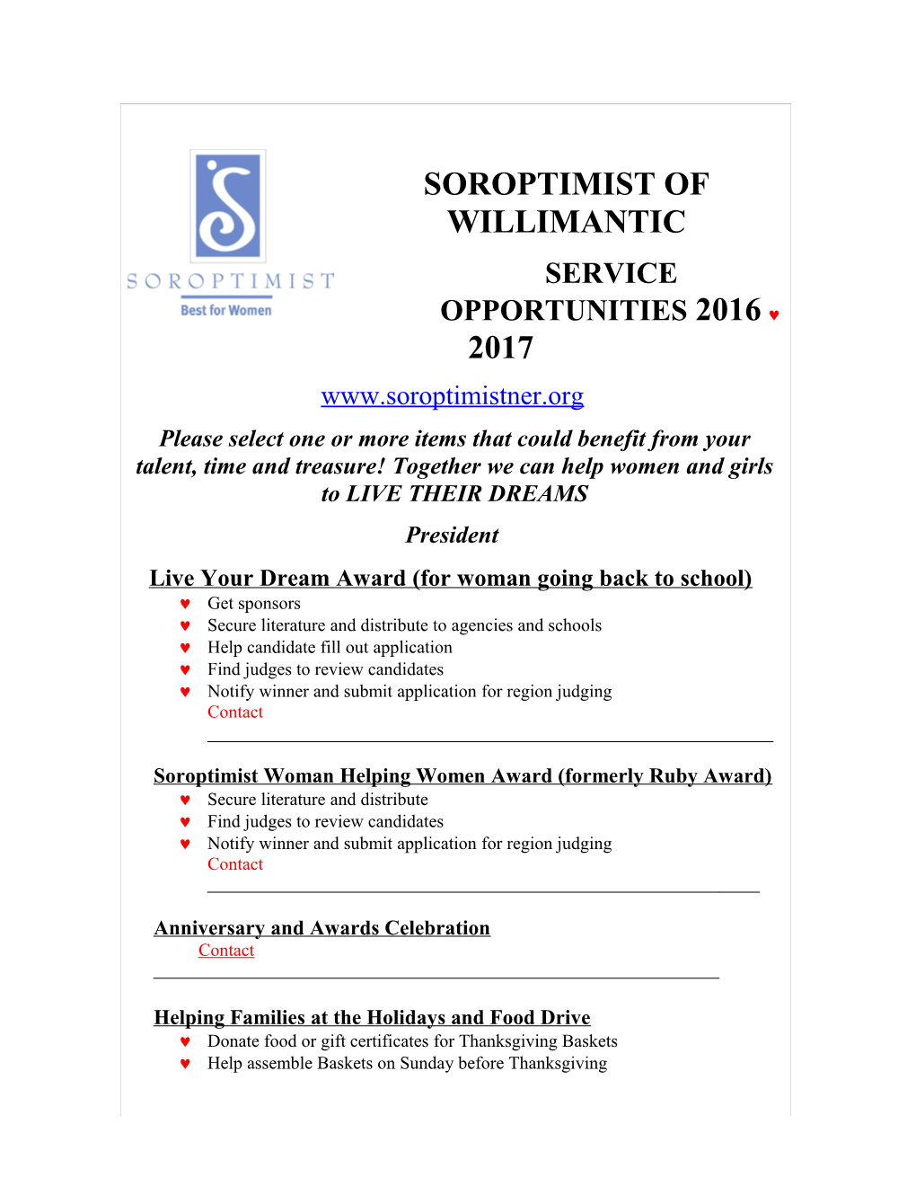 Soroptimist International of Glendale