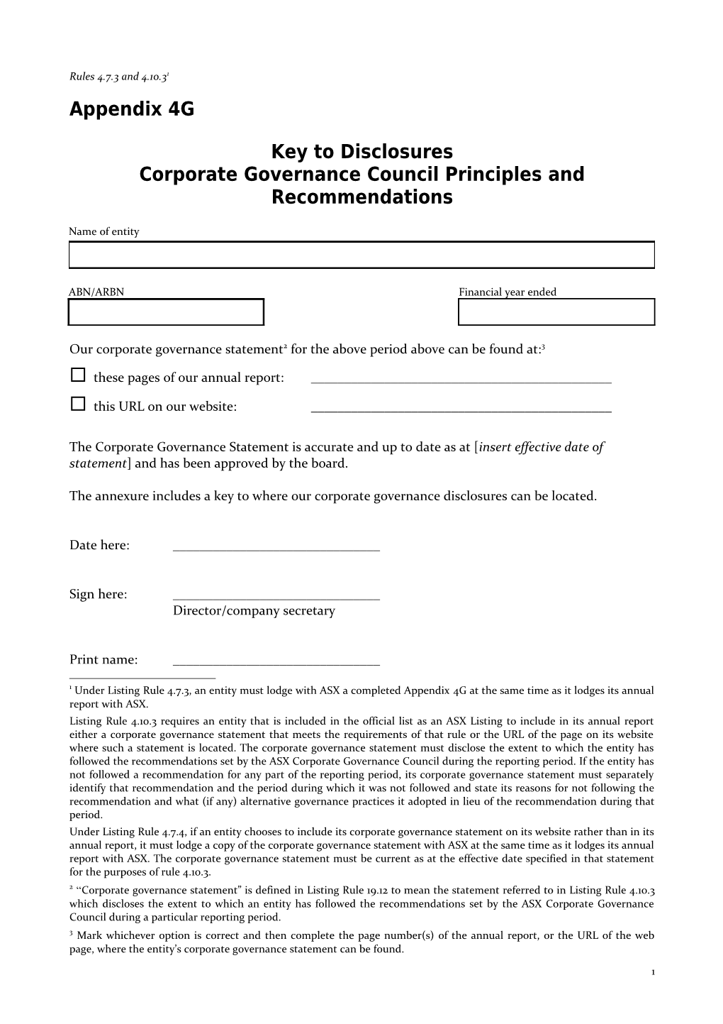 Asx Policy Committee Charter