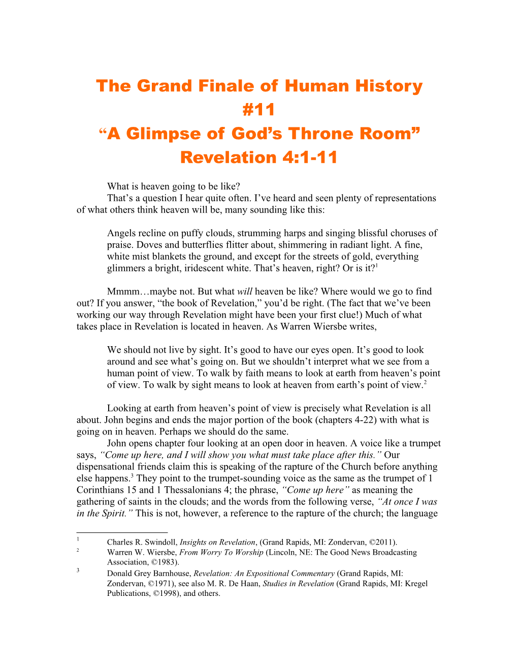 The Grand Finale of Human History #11