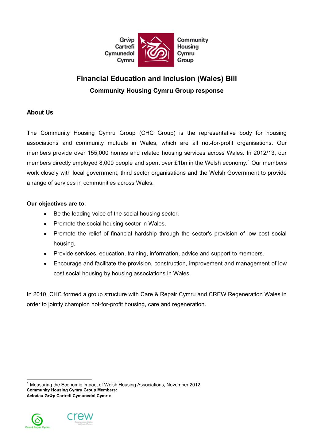 Financial Education and Inclusion (Wales) Bill