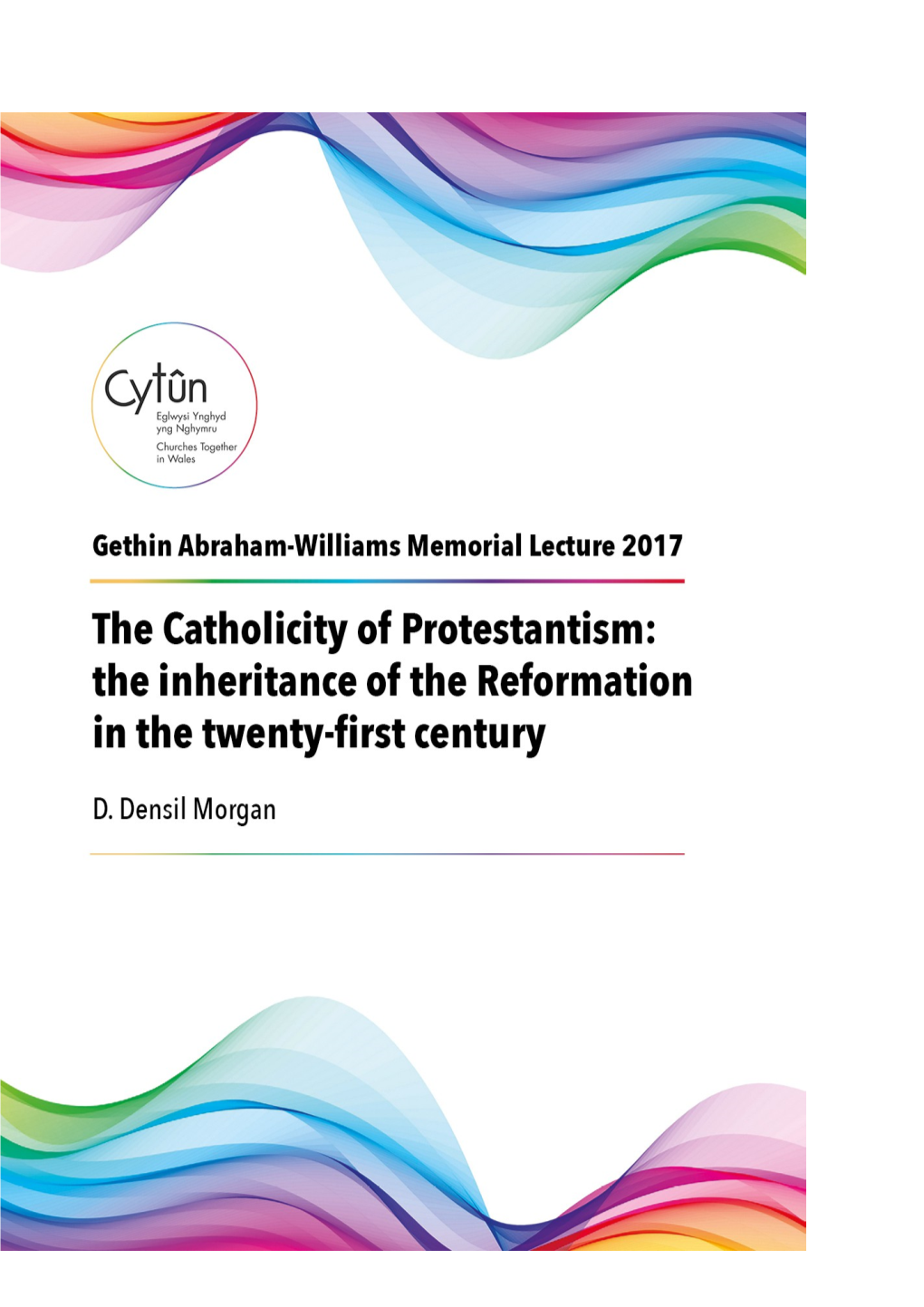 Gethin Abraham-Williams Memorial Lecture 2017