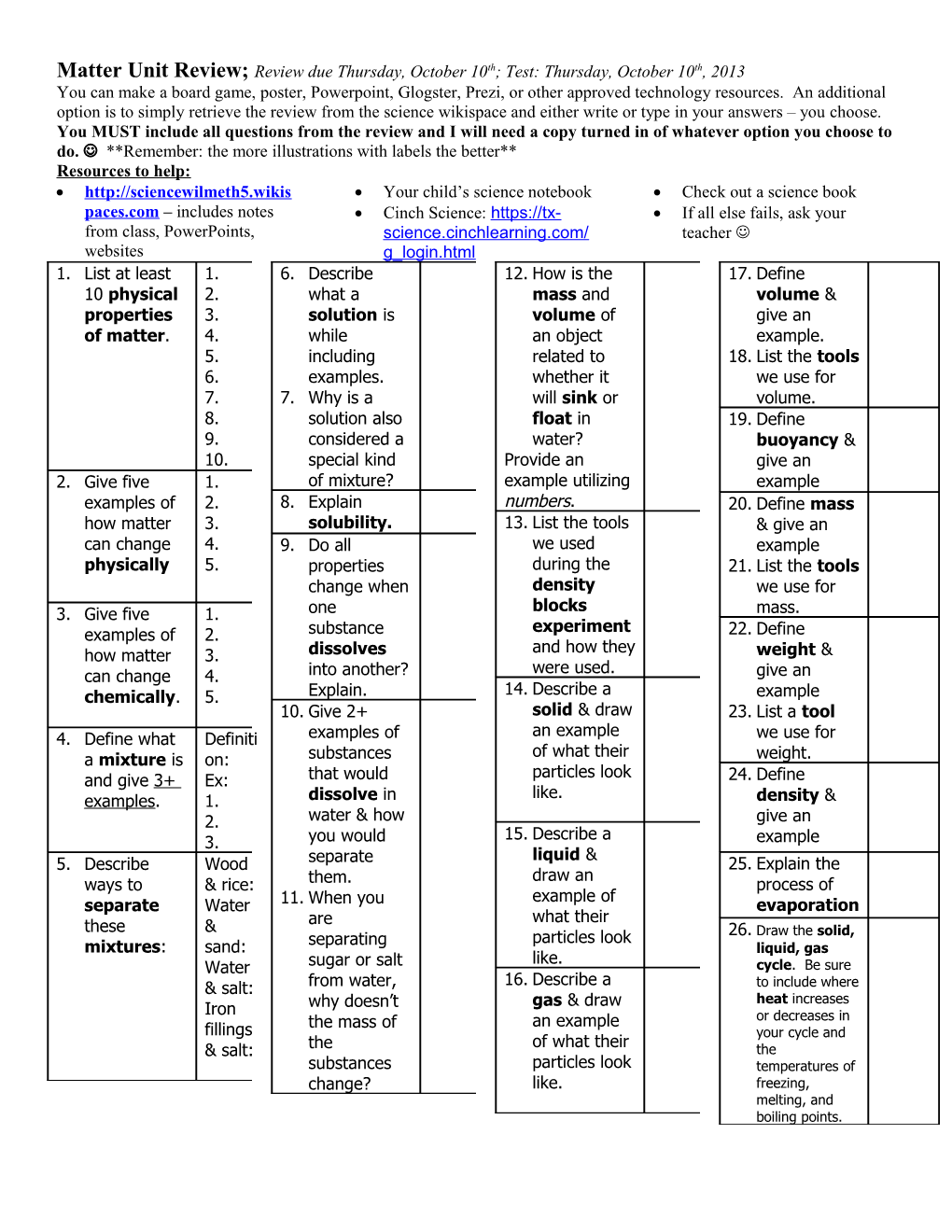 Spaced-Out Systems Review and Study Guide s1