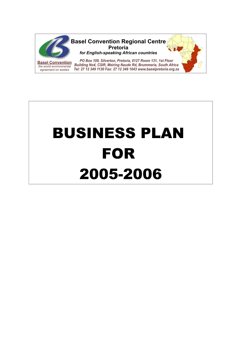 SBC/Bcrcs/Businessplan