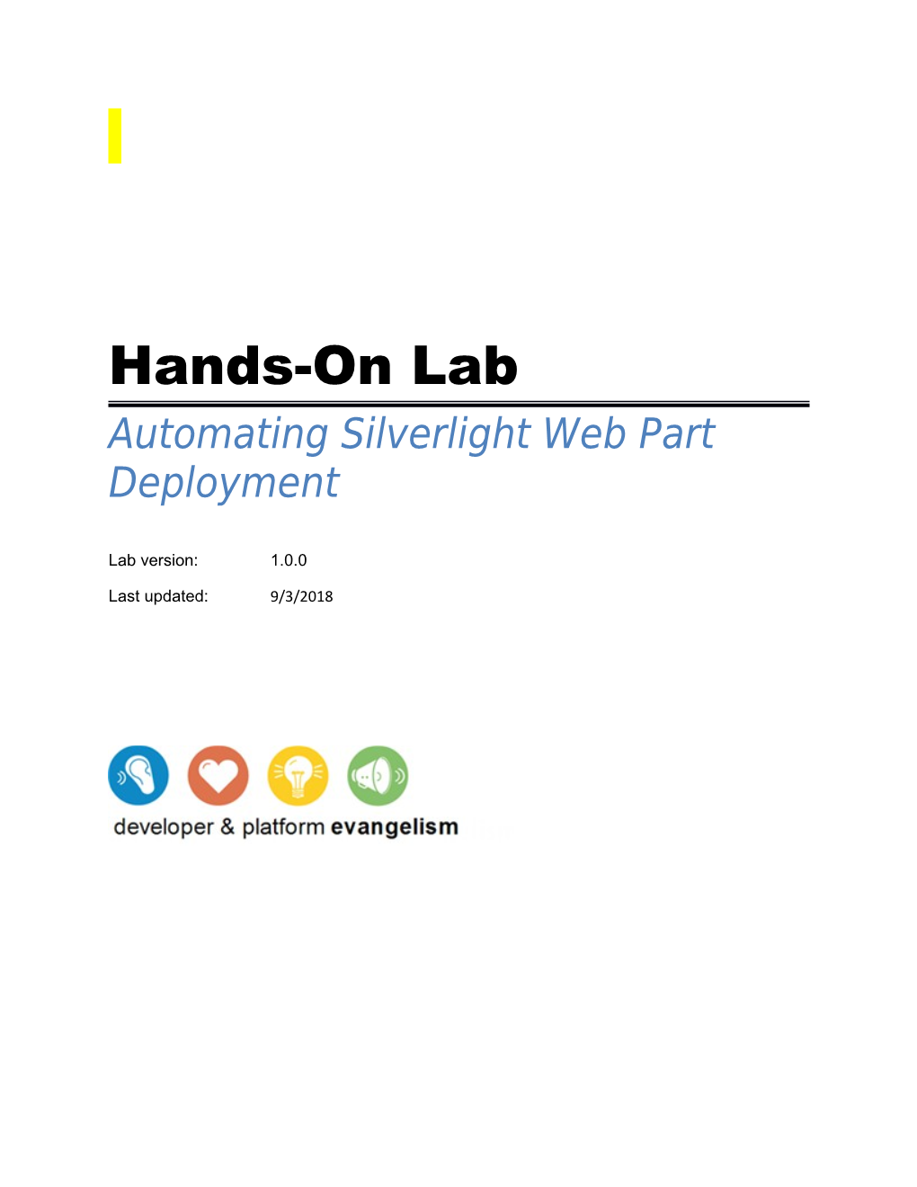 Automating Silverlight Web Part Deployment