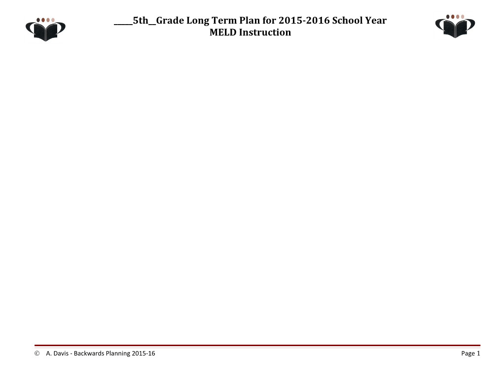 Assessment Window for ELA Interim Assessments (K-5)