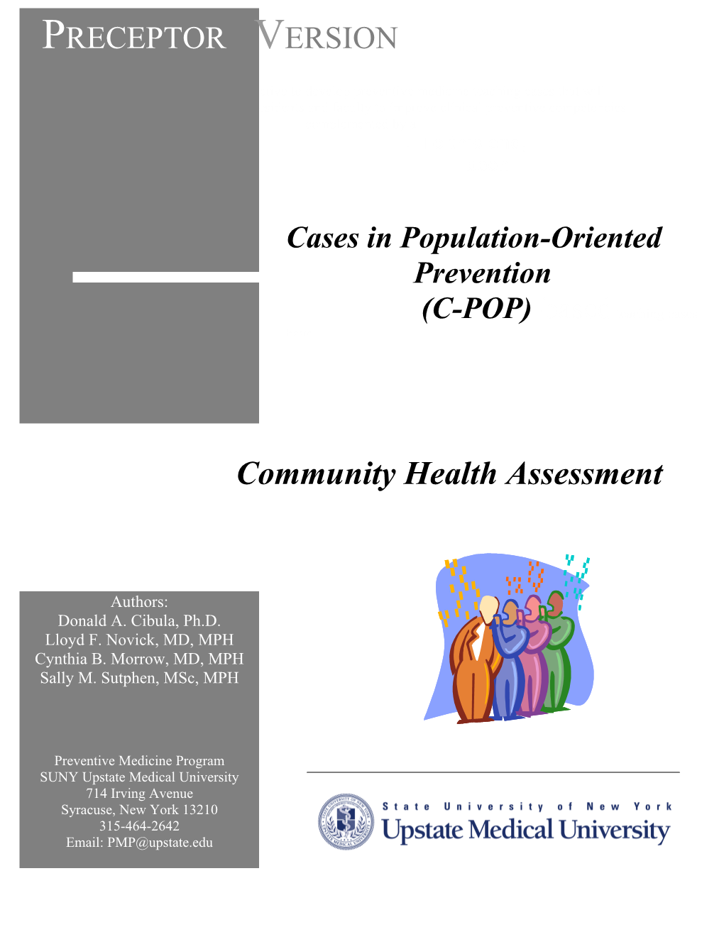Community Health Assessment