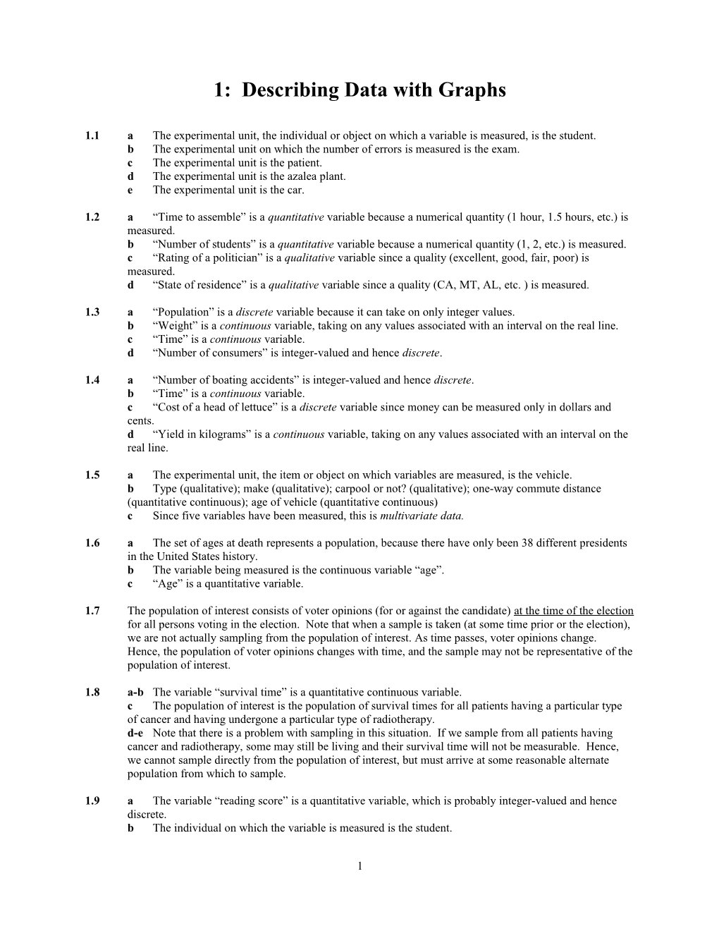 4: Probability and Probability Distributions